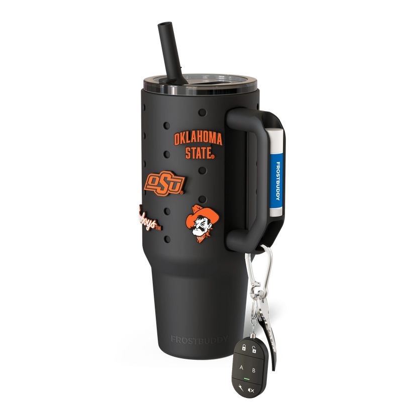 Thicc 40oz Oklahoma State Cowboys Skin + Budz Bundle
