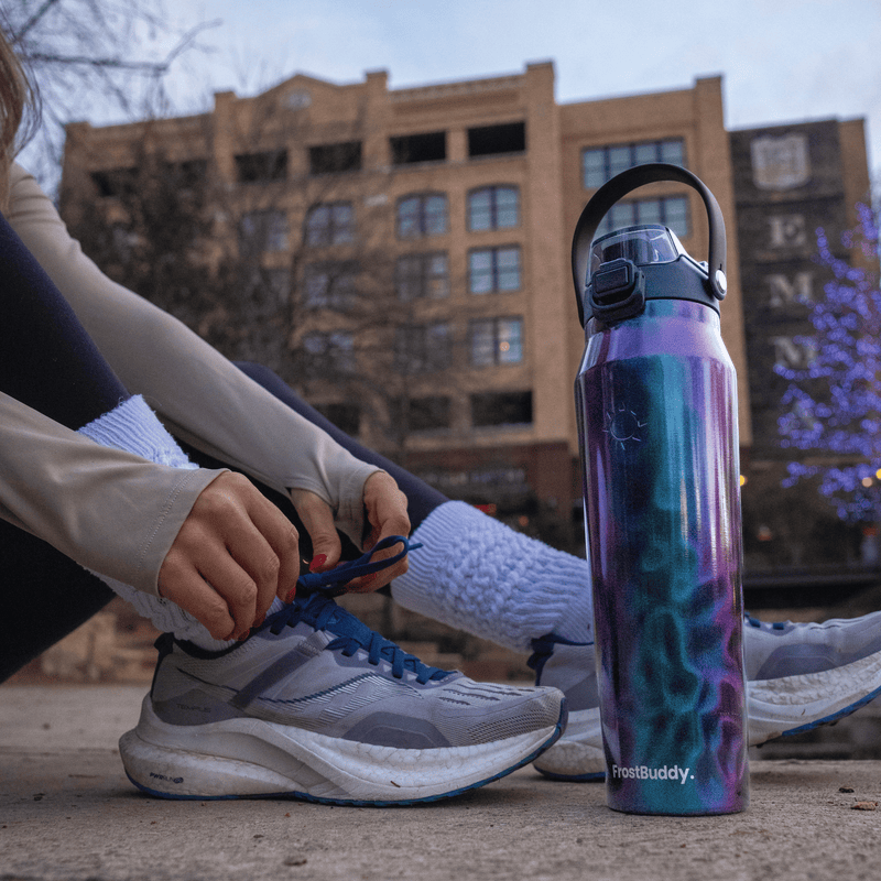 Bottle 32oz Iowa State Cyclones Skin + Budz Bundle