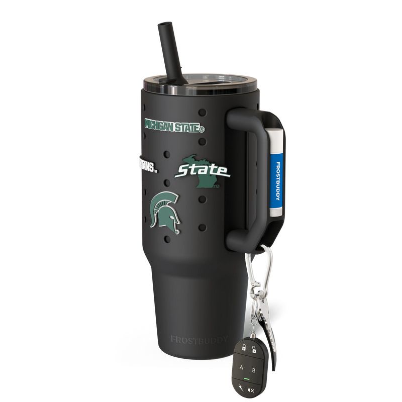 Thicc 40oz Michigan State Spartans Skin + Budz Bundle